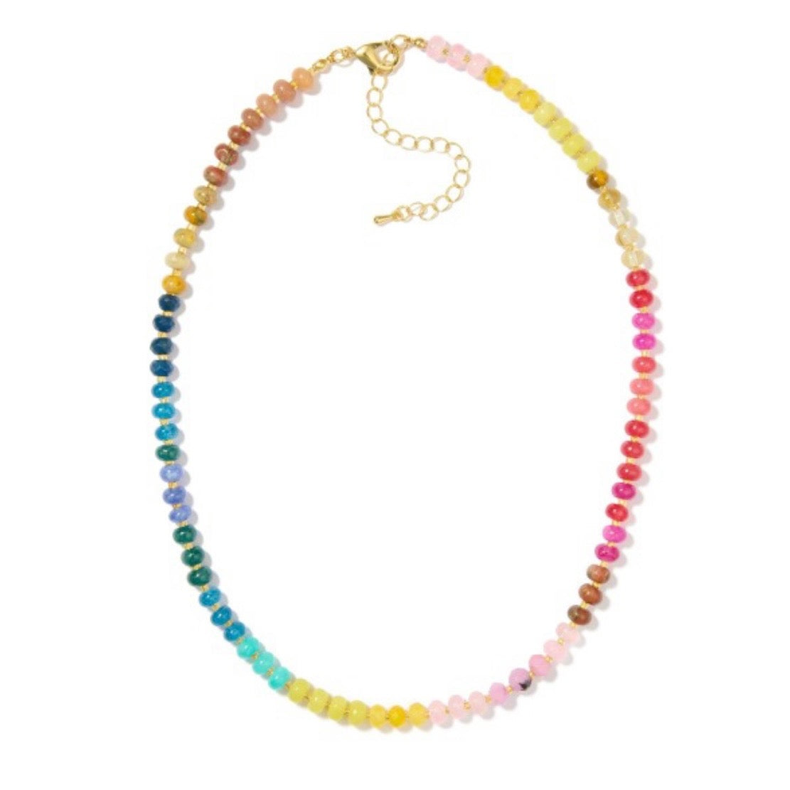 Rainbow Skies Beaded Necklace