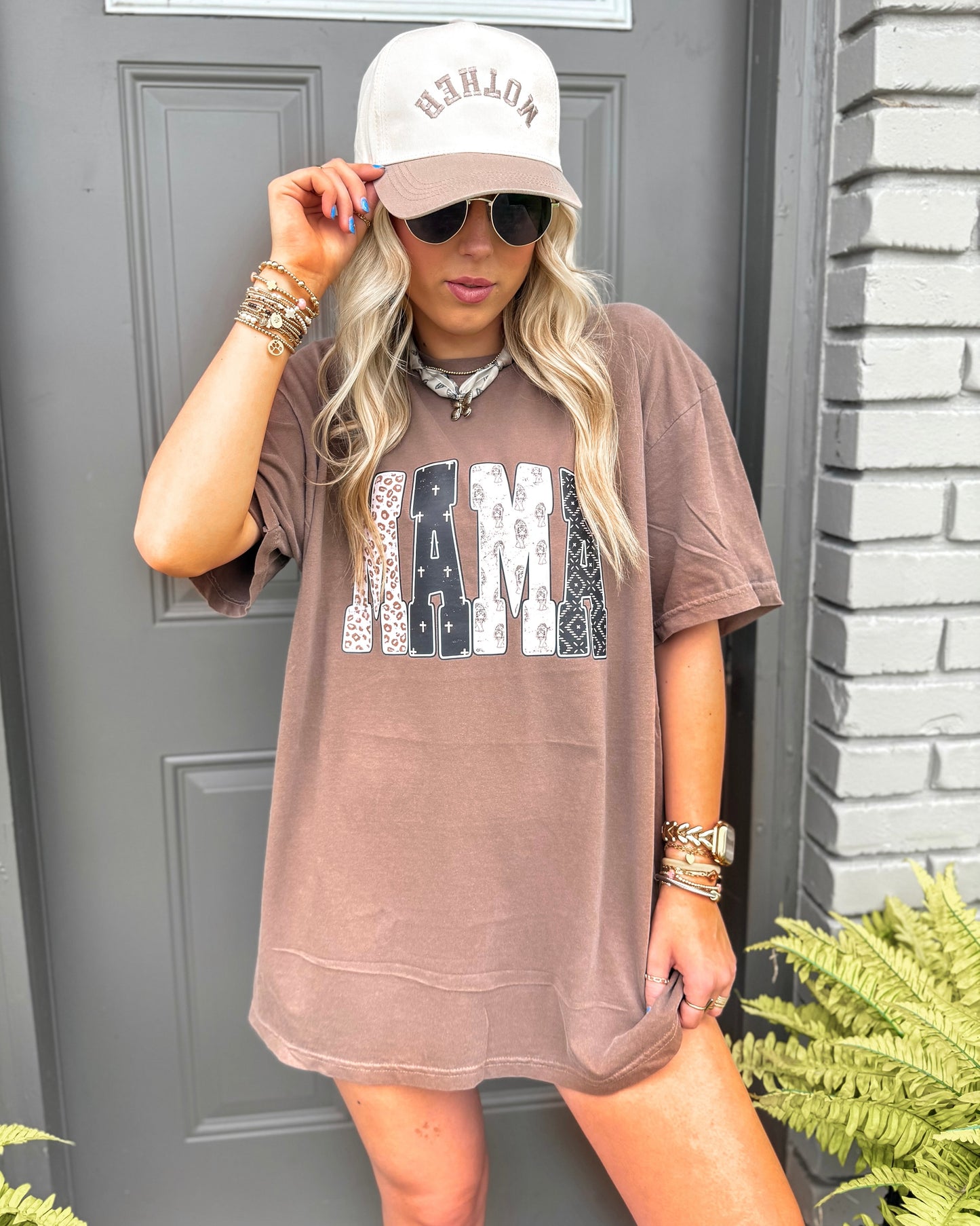 Espresso Comfort Color Mama Tee