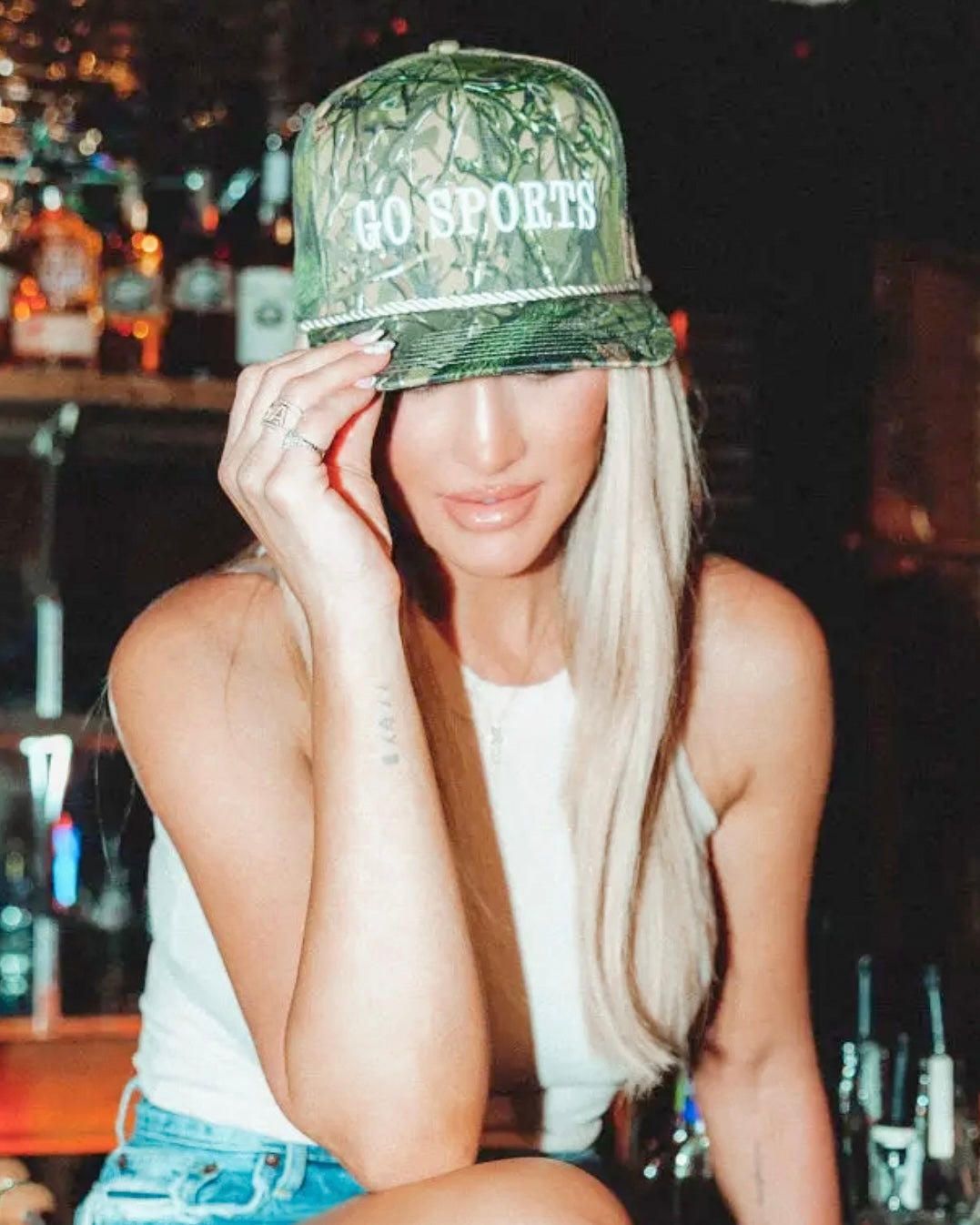 Go Sports Camo Hat