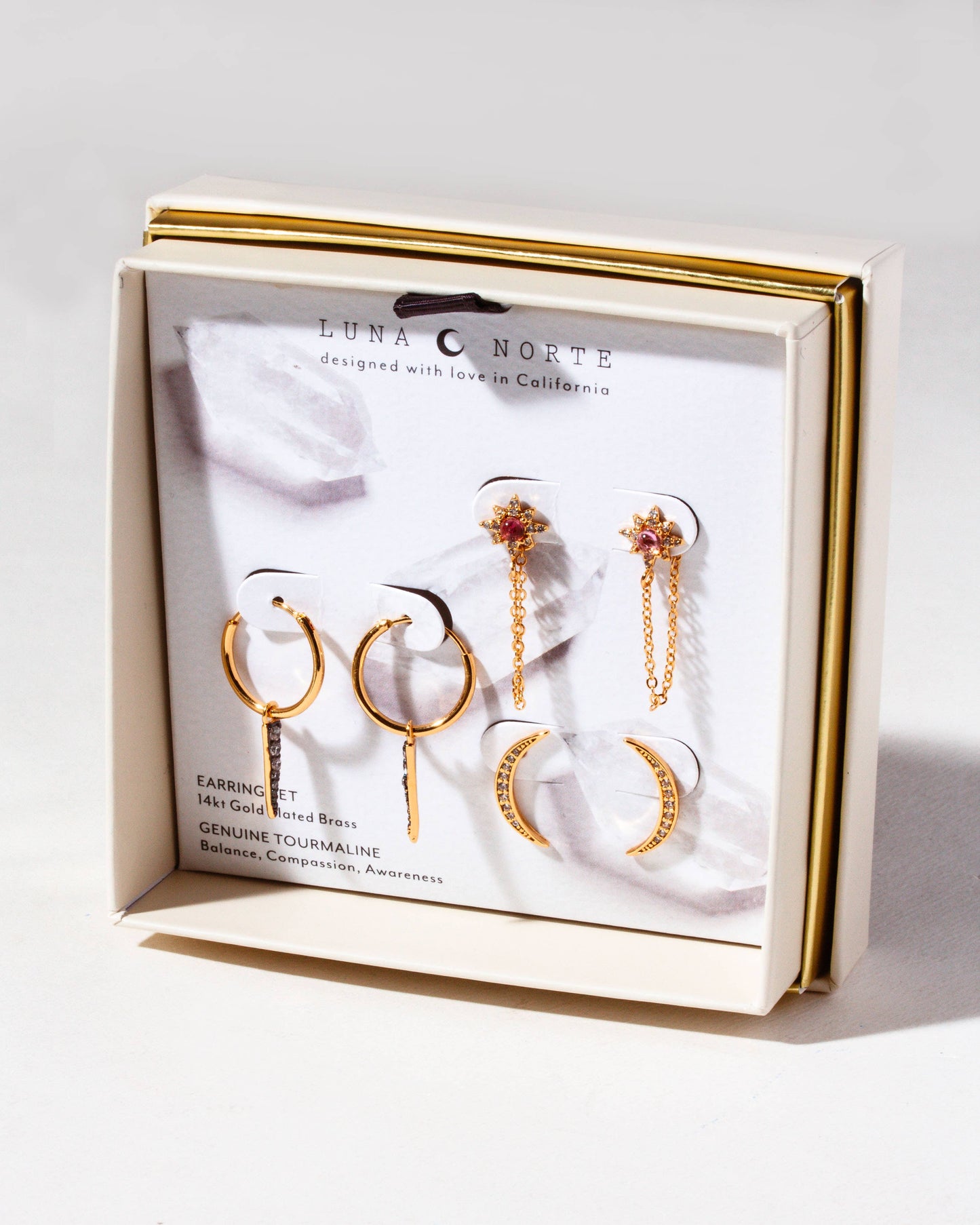 Twilight Earring Set - Tourmaline