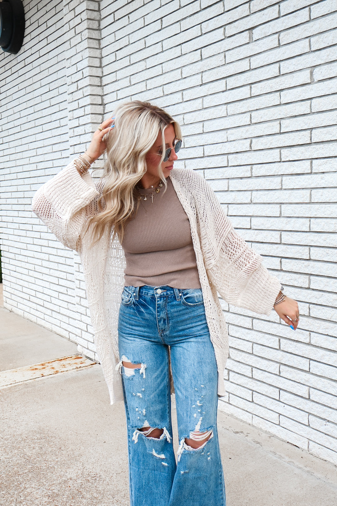 Gypsy Soul Cardi (Cream) RESTOCK