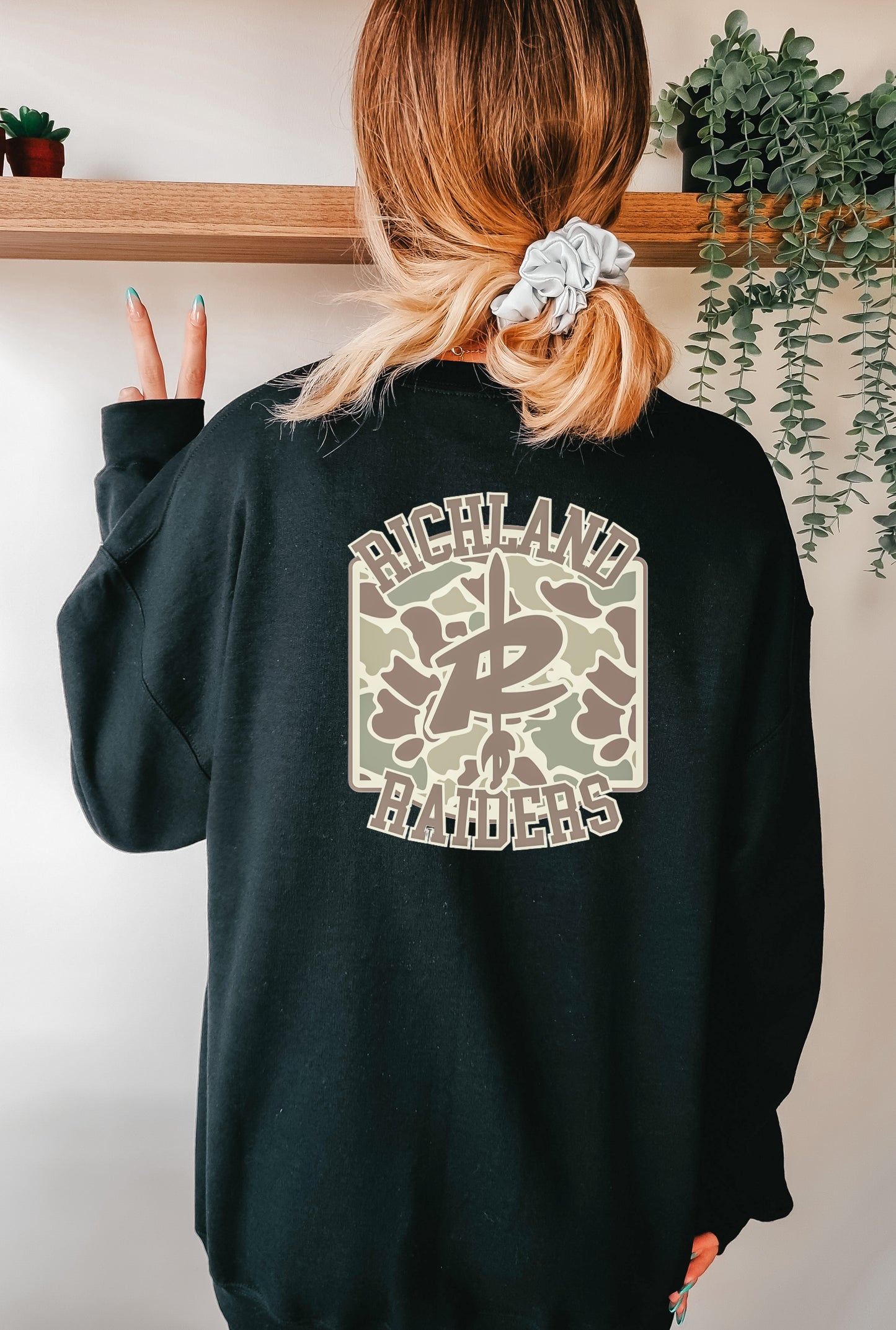 Neutral Camo Raiders Sweatshirt (PRE-ORDER)