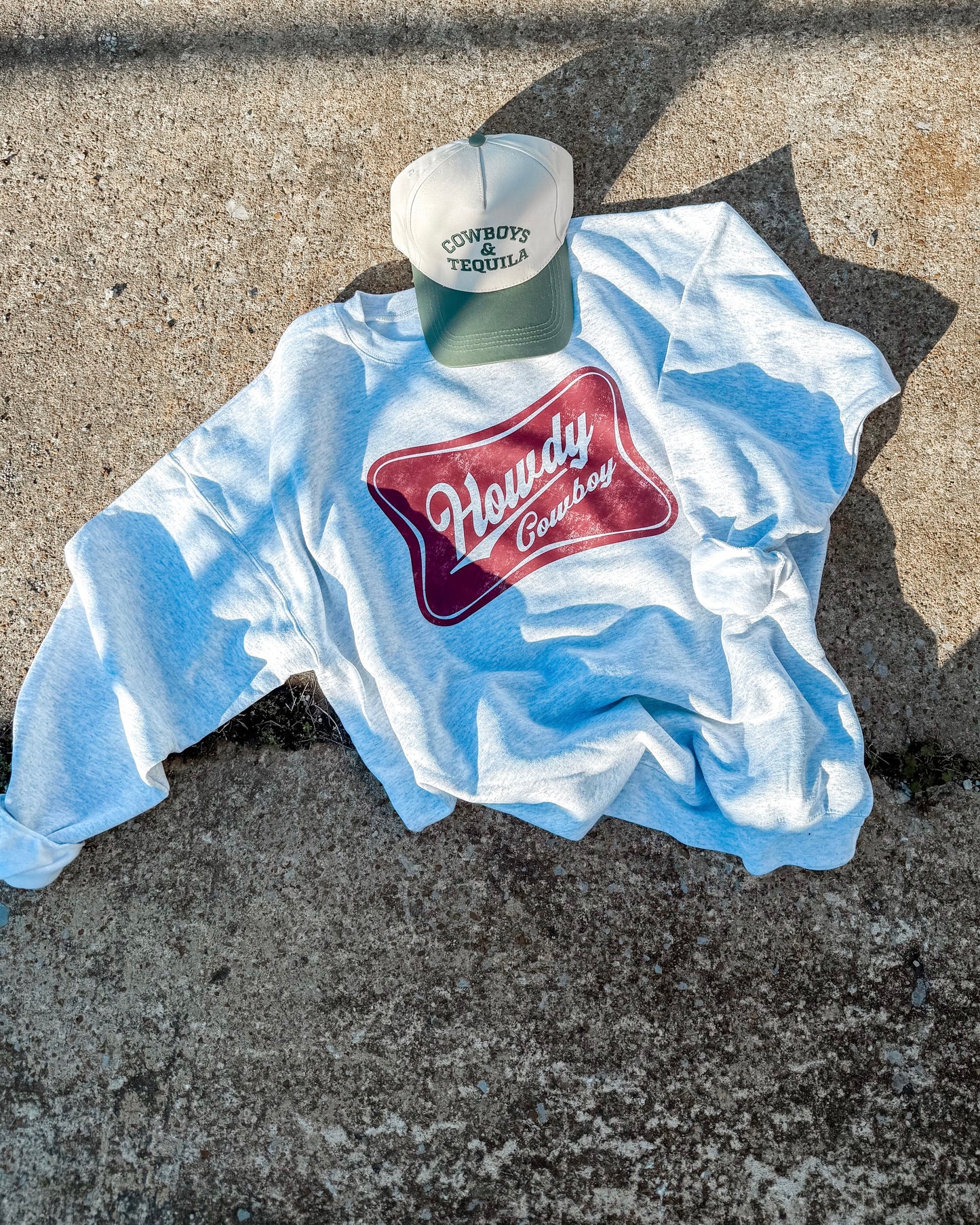 Howdy Cowboy Sweatshirt (Pre-Order)