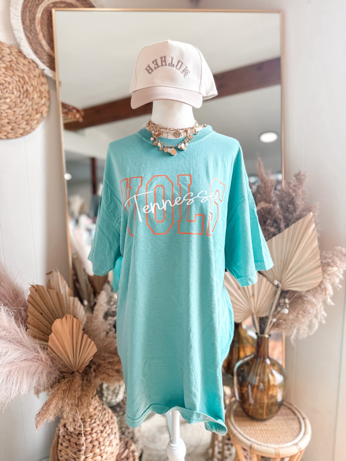 Seafoam Cursive Vols Tee (RESTOCK)