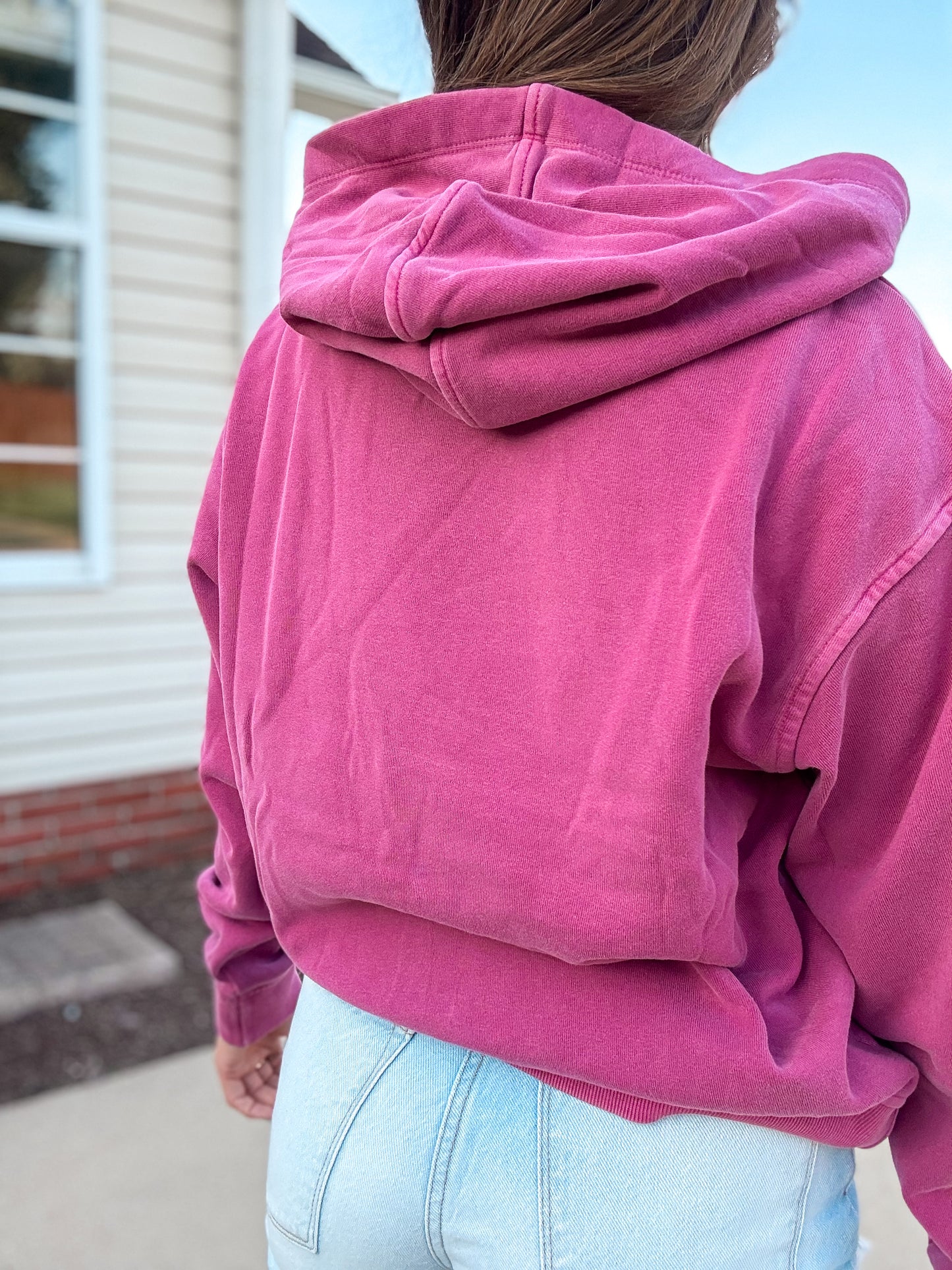 Berry Chill Pigment Dye Hoodie