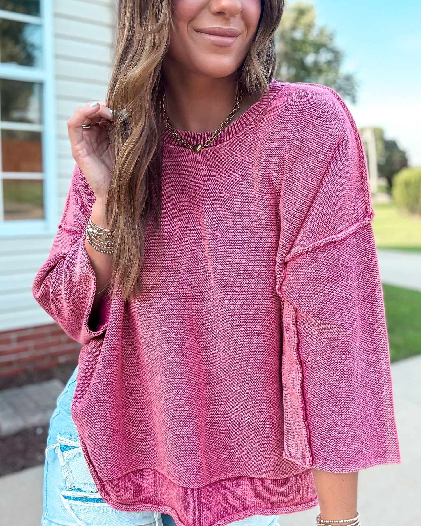 The Vintage Vino Boxy Sweater