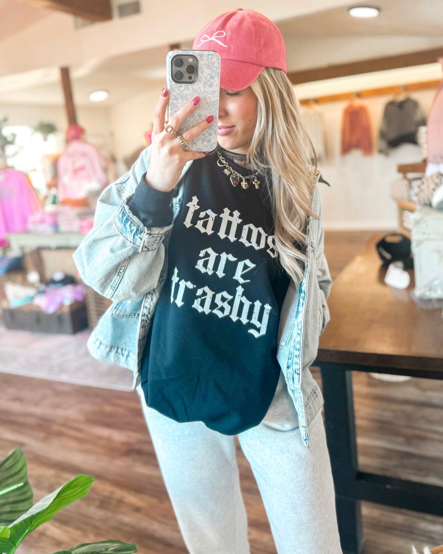 (PRE-ORDER) Tattoos are Trashy Sweatshirt