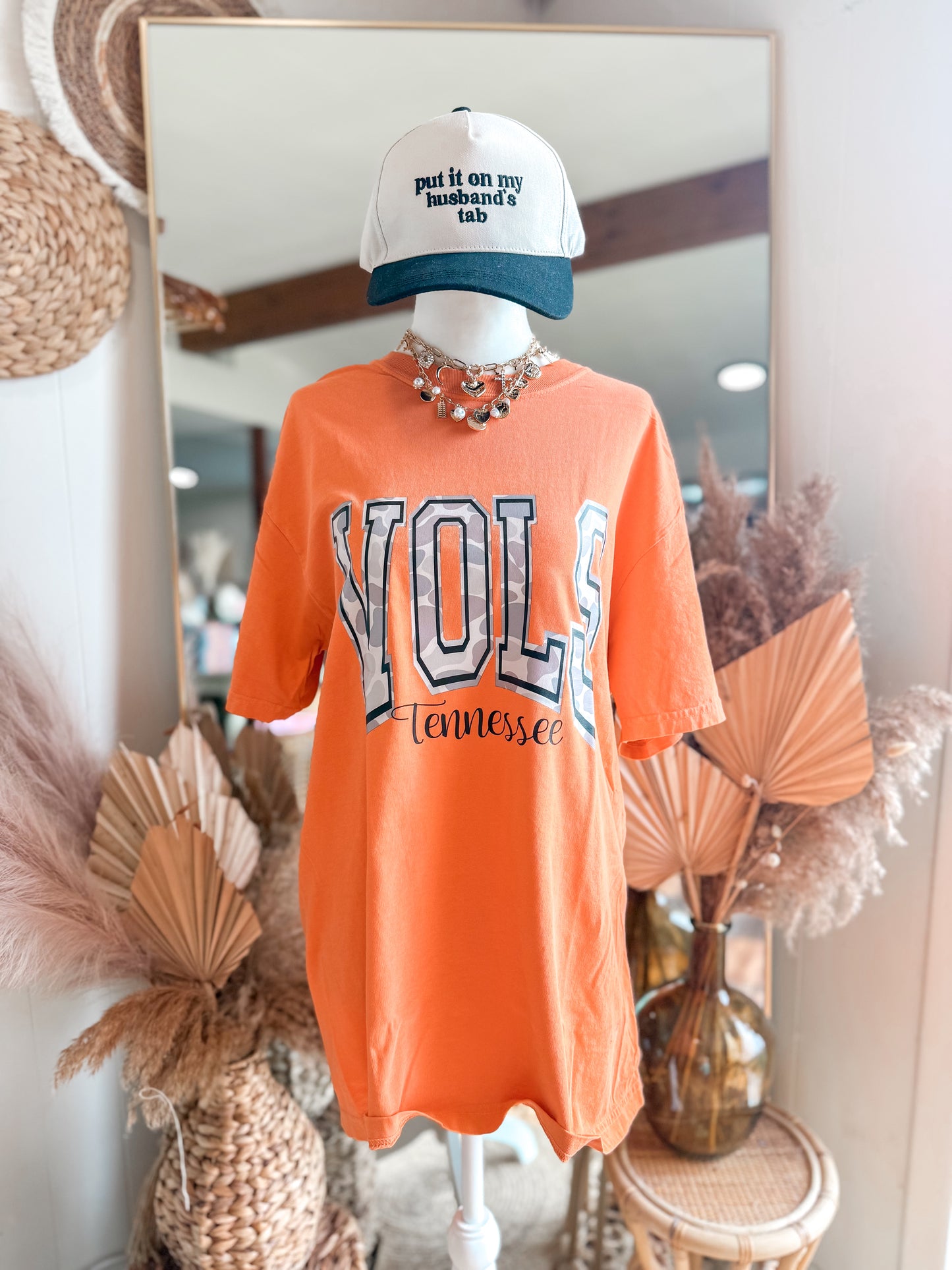 Orange Tennesse Vols Camo Print Tee (RESTOCK)