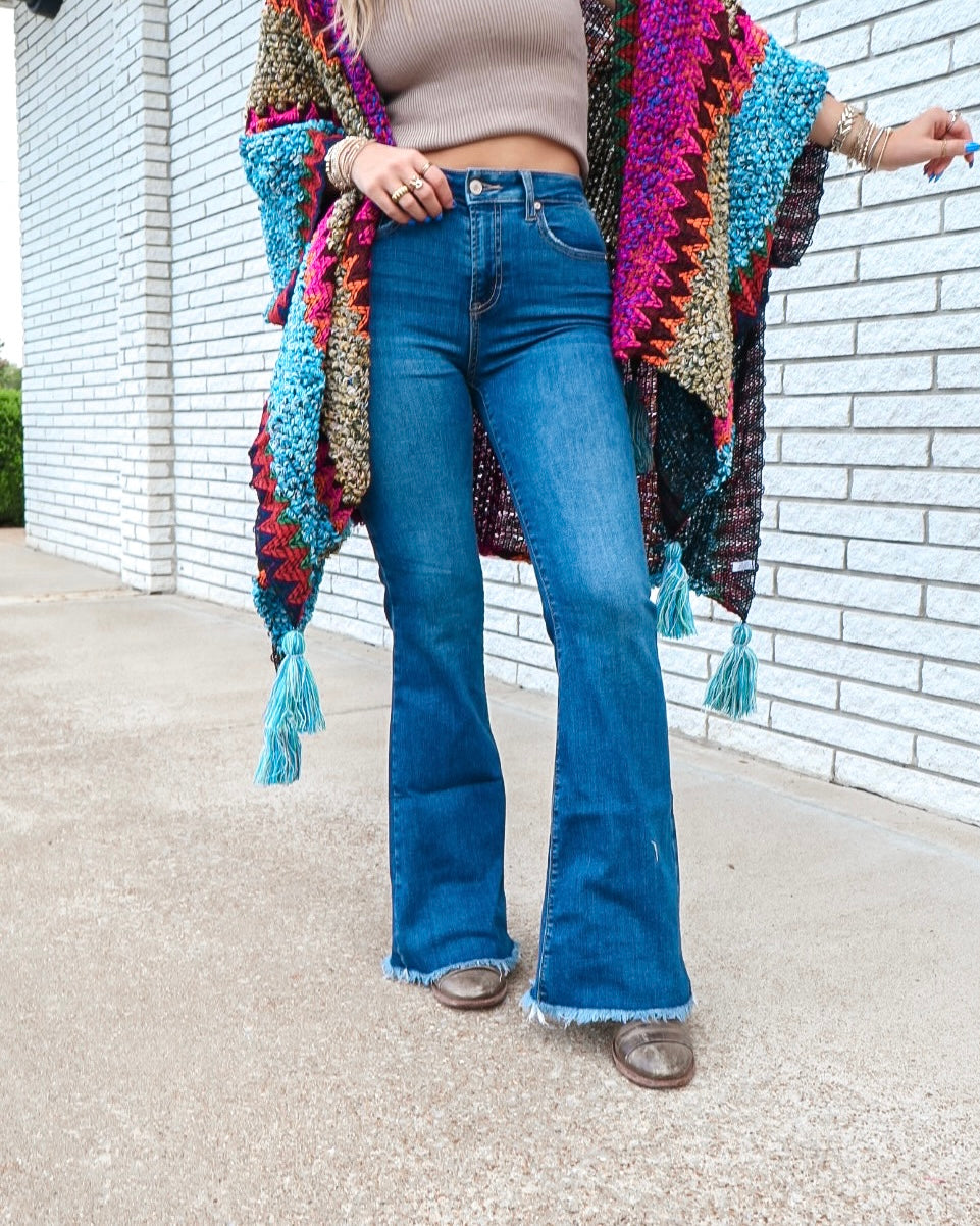 Hot Pursuit Flare Jeans