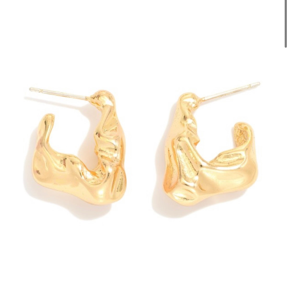 Molten Gold Hoops