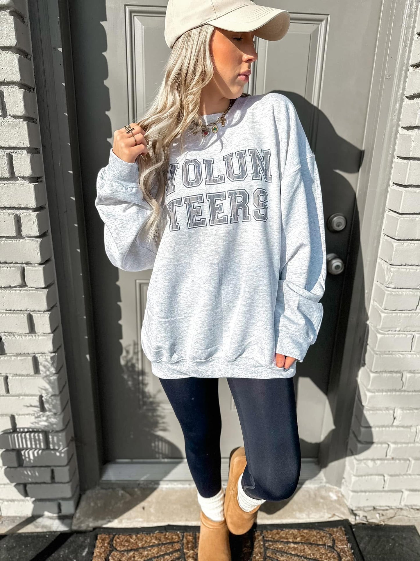 Camo Volunteers Sweatshirt (PRE-ORDER)