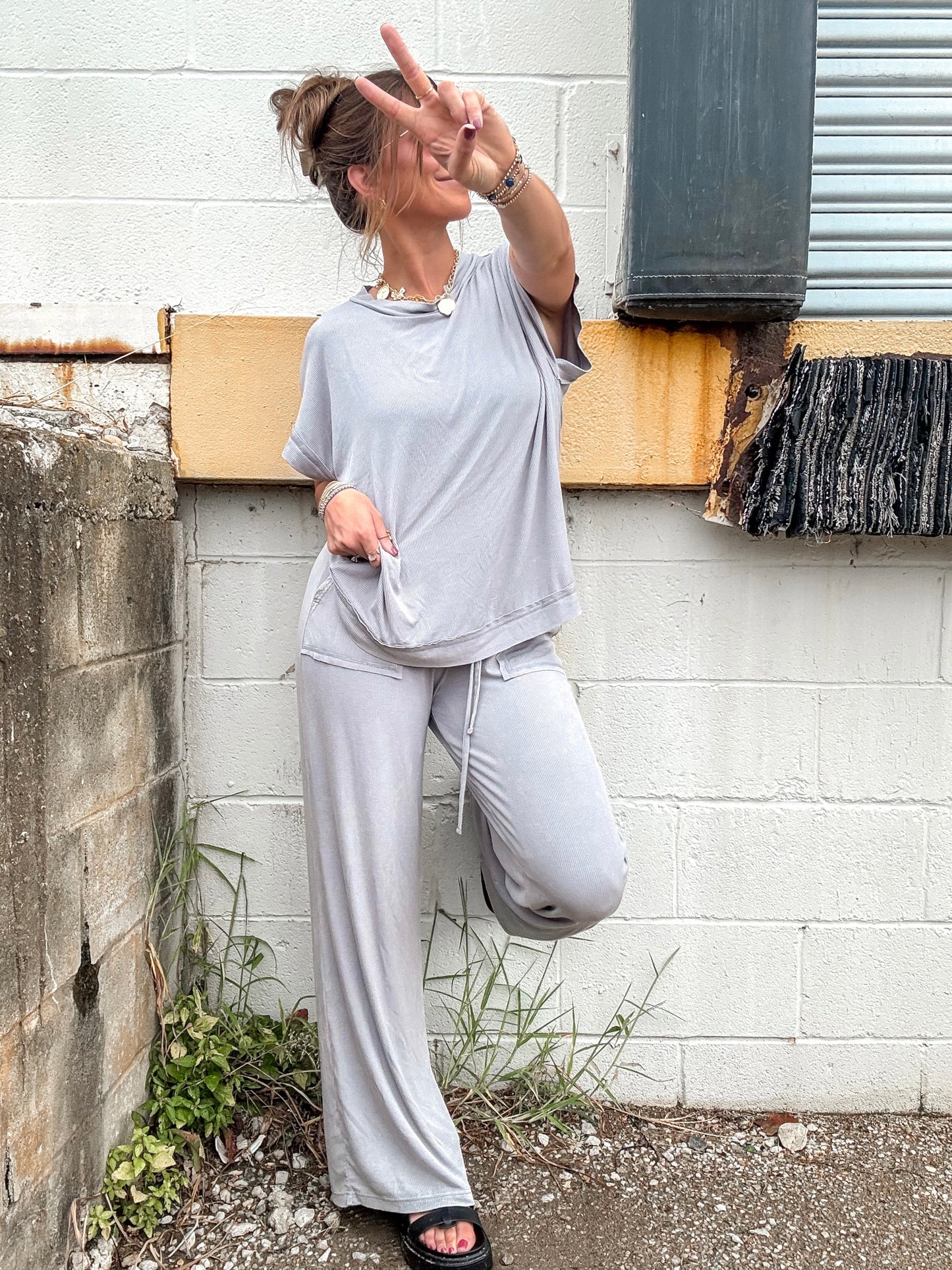Everyday Edge Ribbed Set