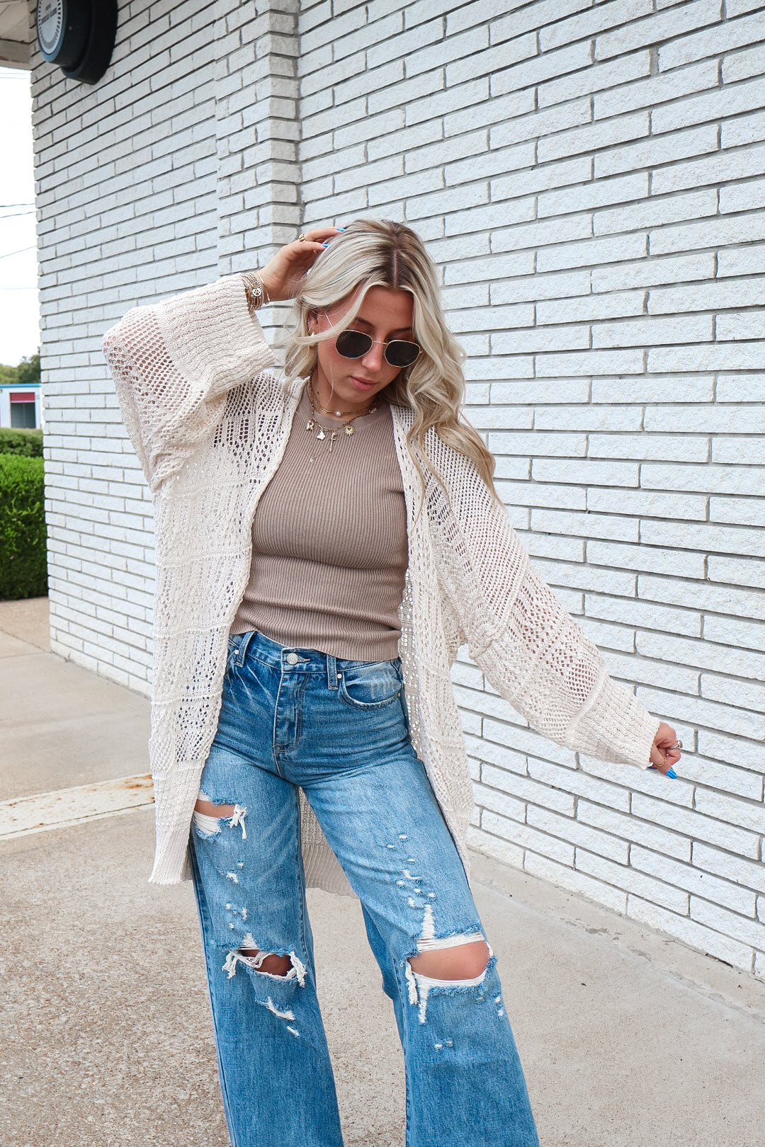 Gypsy Soul Cardi (Cream) RESTOCK