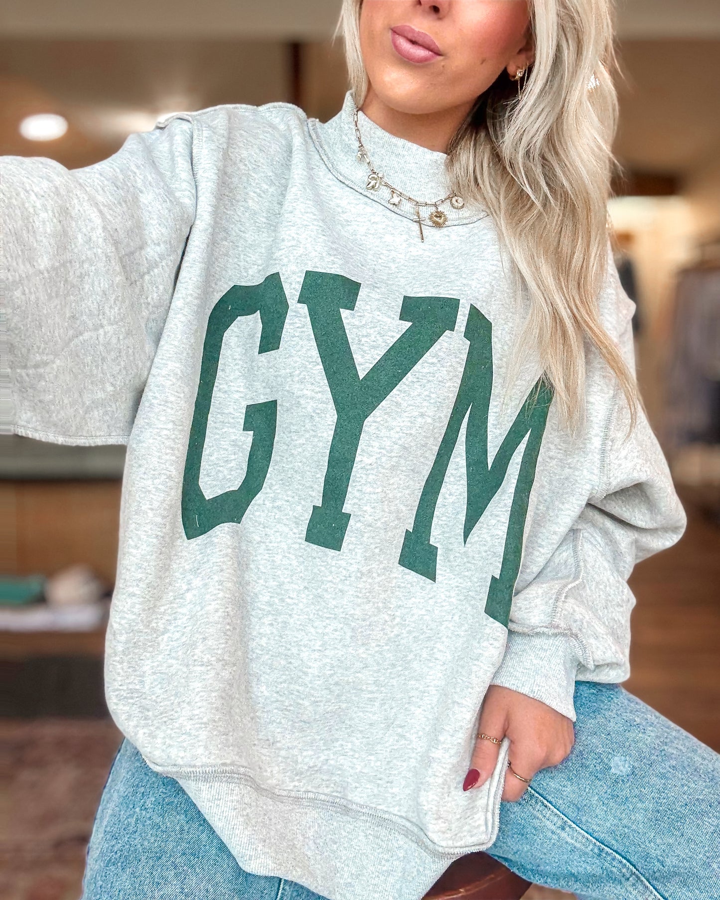 Reversible Gym/Bed Sweatshirt