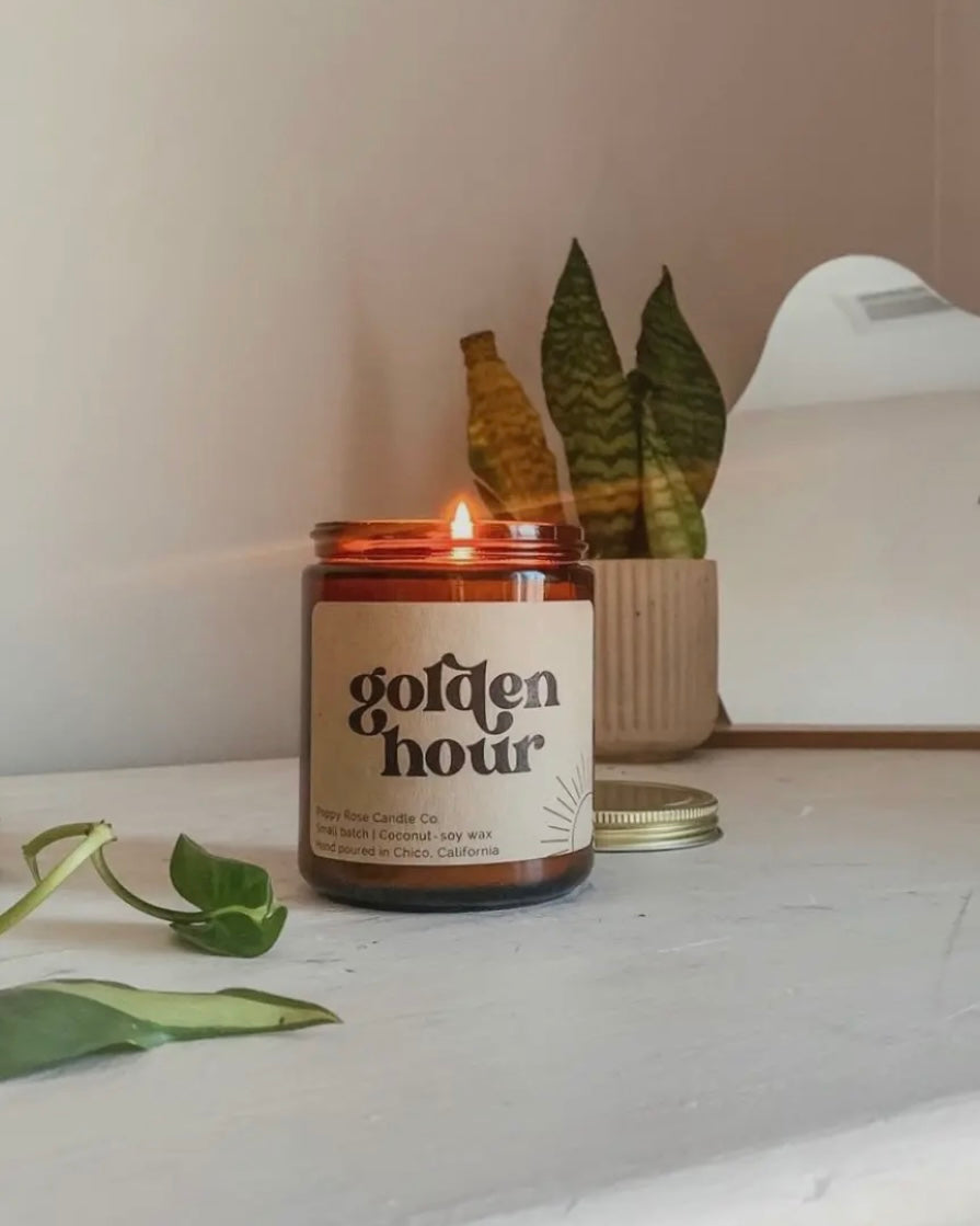 Golden Hour Coconut Wax Candle