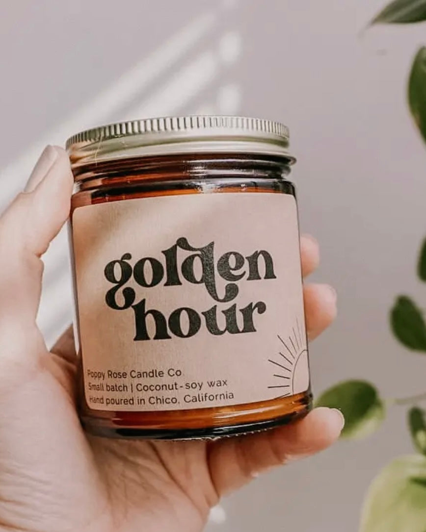 Golden Hour Coconut Wax Candle