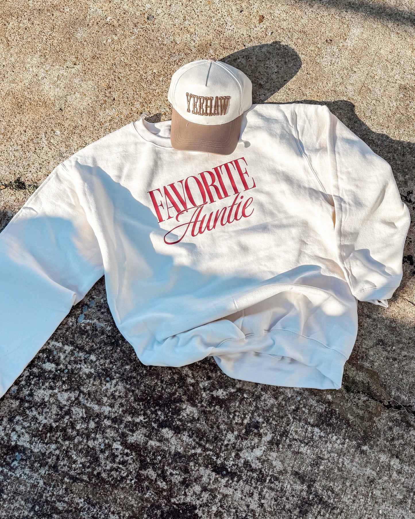 Favorite Auntie Sweatshirt (Pre-Order)