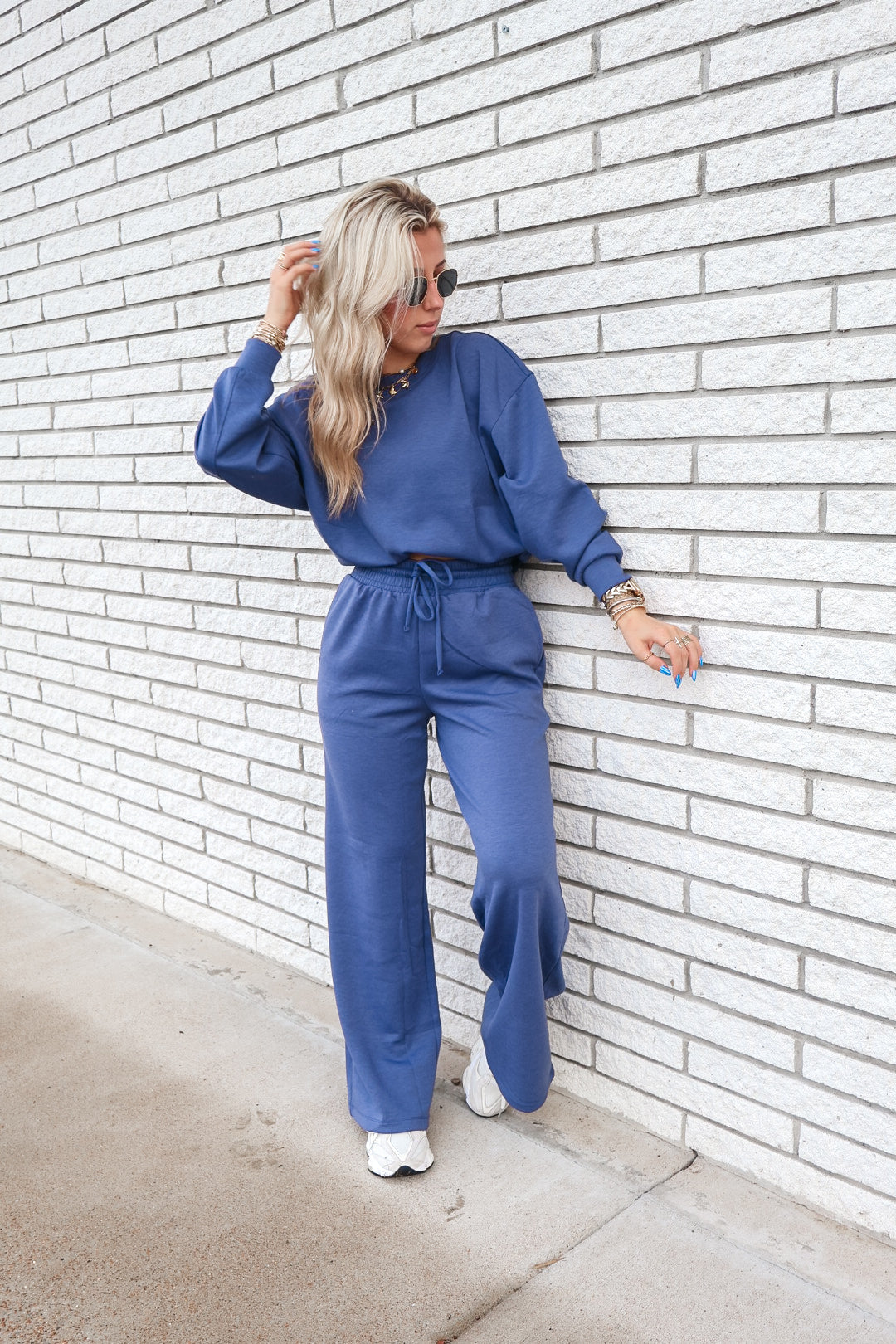 Stay Cozy Indigo Scuba Set