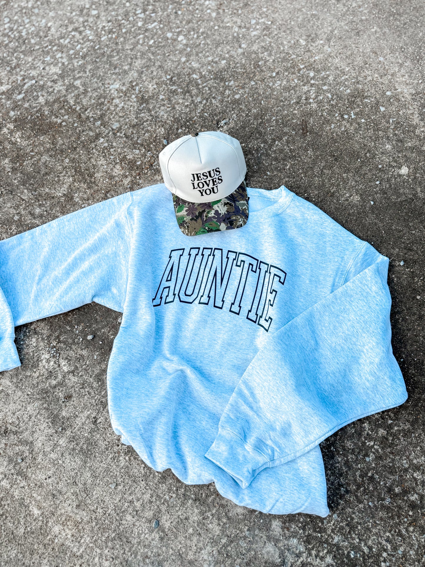 Varsity Auntie Sweatshirt (Pre-Order)