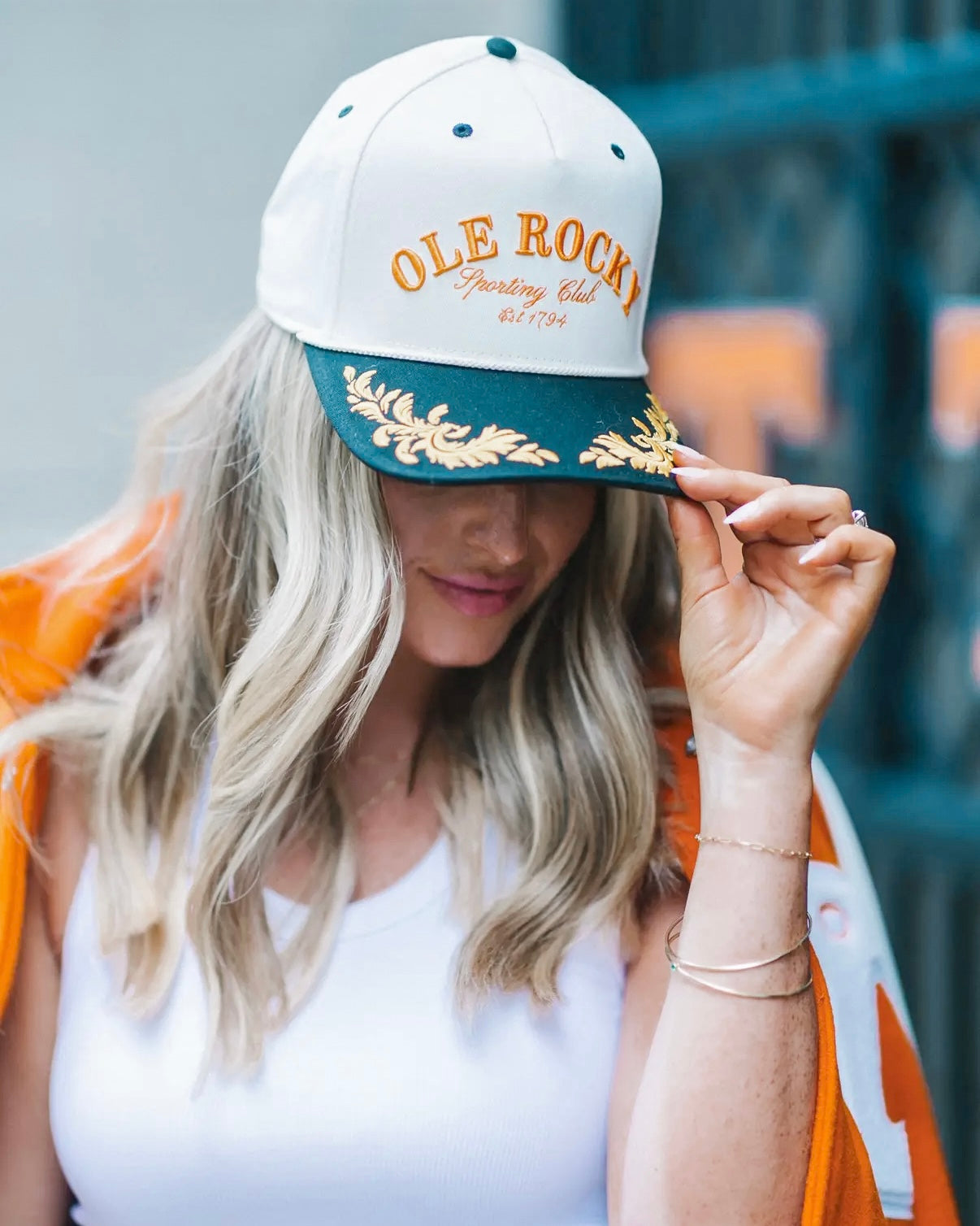 Ole Rocky Embroidered Cap