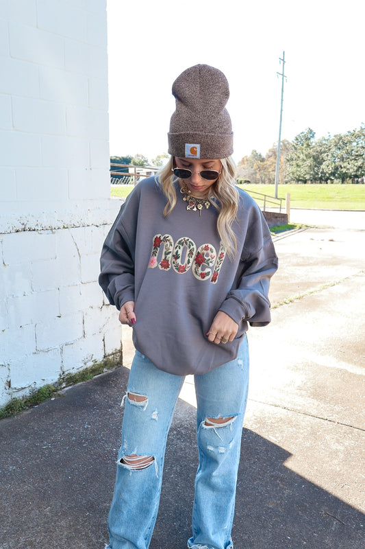 Charcoal Noel Sweatshirt (Pre-Order)