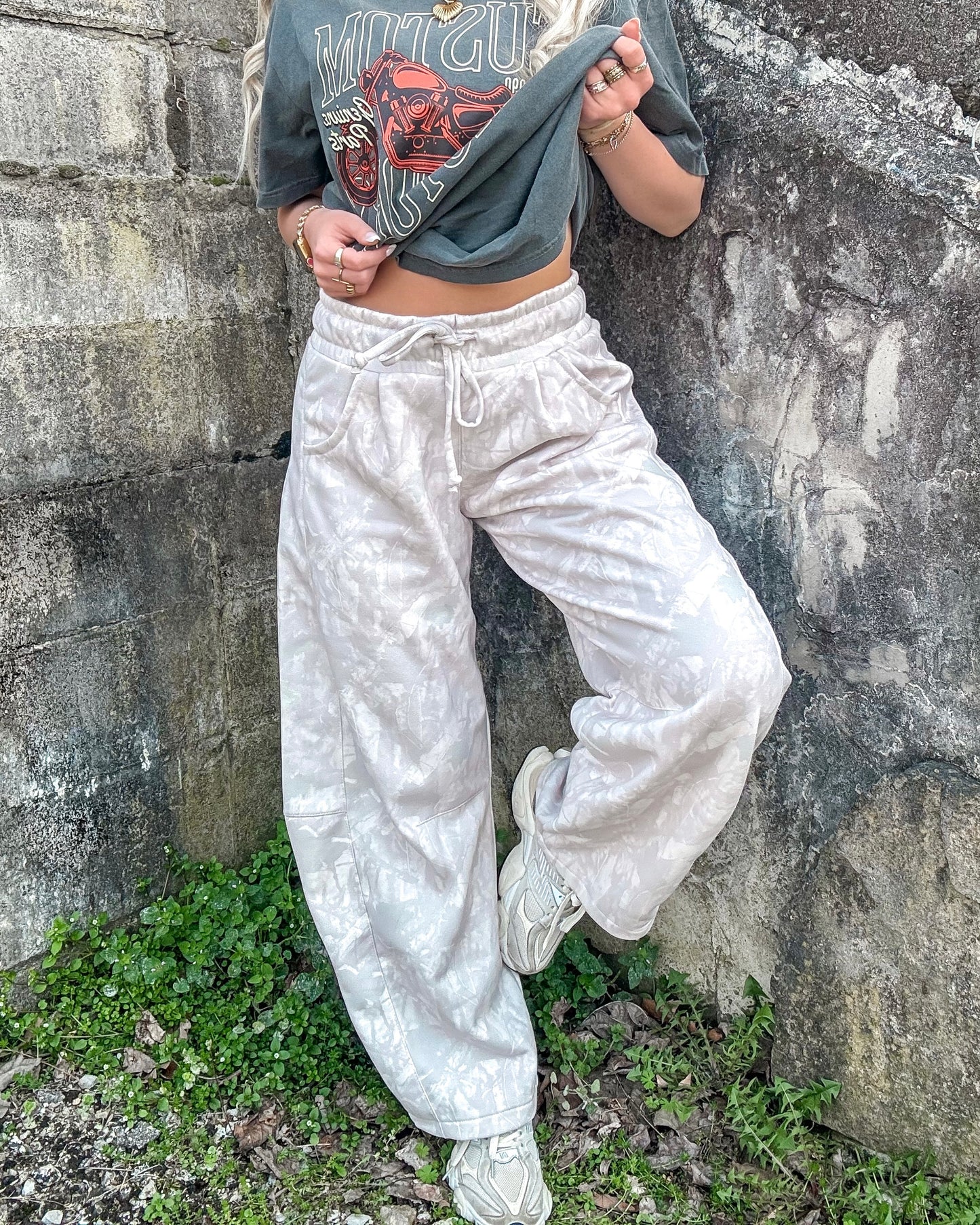 Camo Barrel Pants