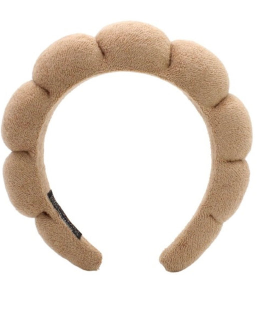 Terry Towel Headband (Ash Mocha)