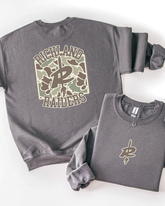Neutral Camo Raiders Sweatshirt (PRE-ORDER)