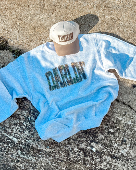 Camo Darlin' Sweatshirt (Pre-Order)