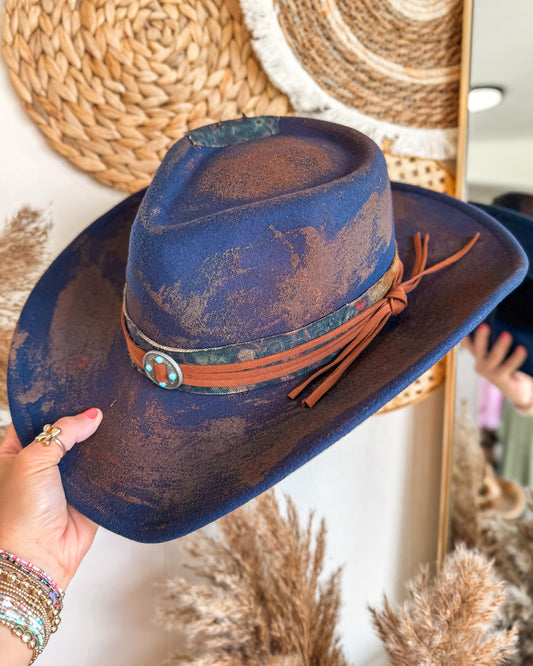 Moonlit Mesa Distressed Hat