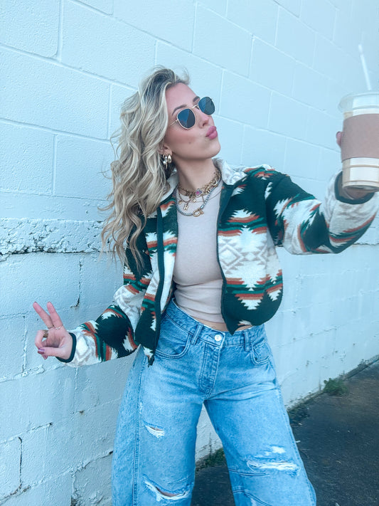 Aztec Trail Sherpa Jacket