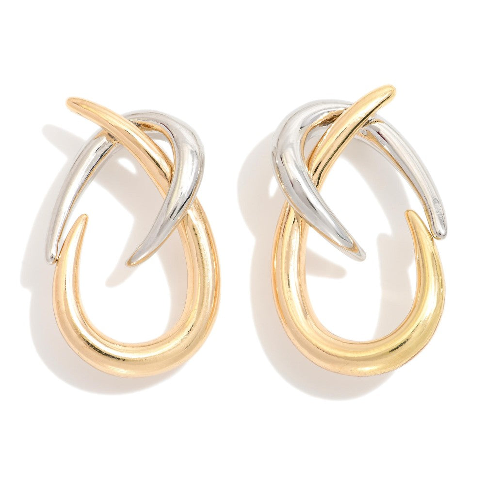Modern Twist Hoop