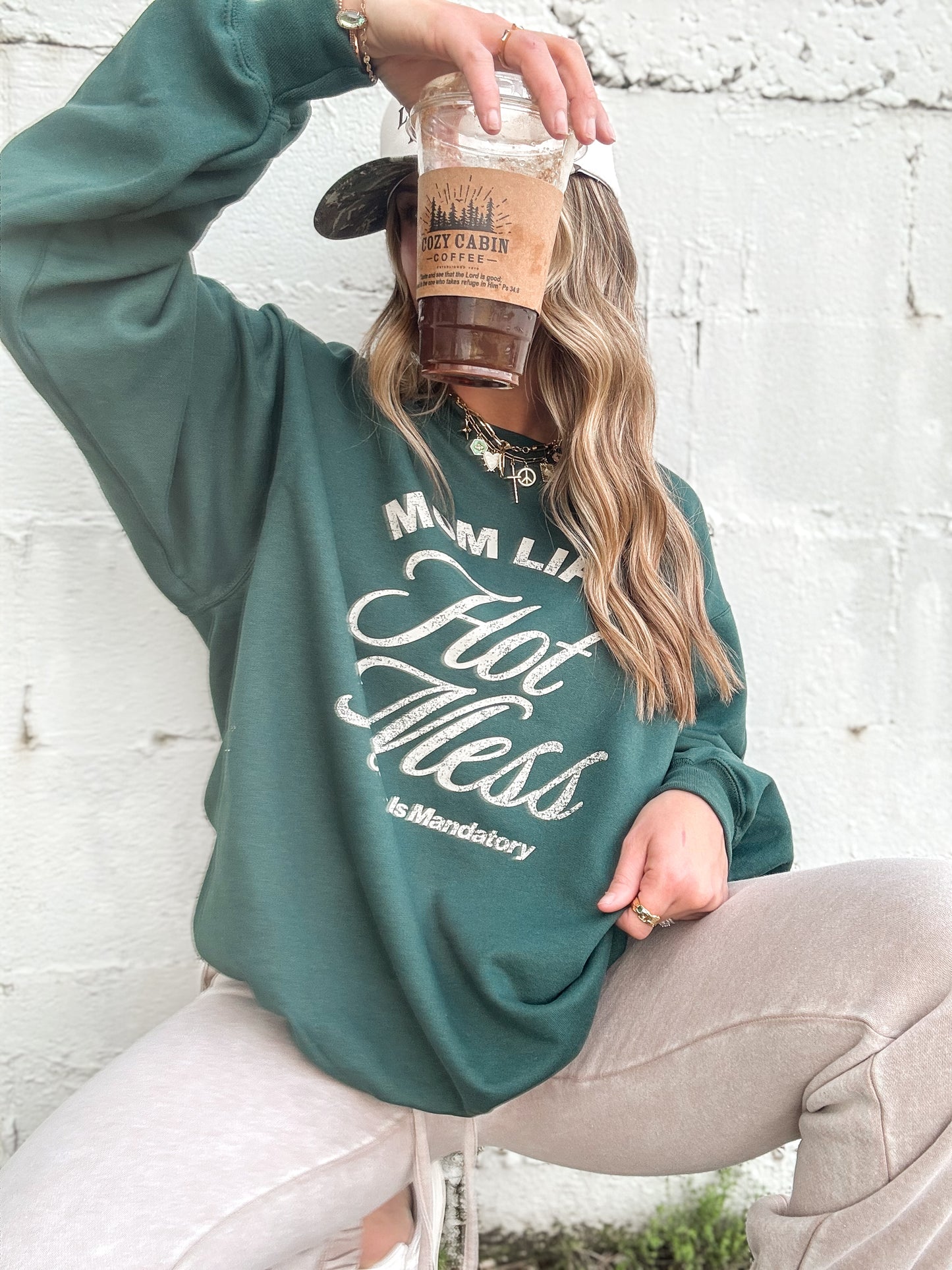 Forest Mom Life Chaos Sweatshirt (Pre-Order)