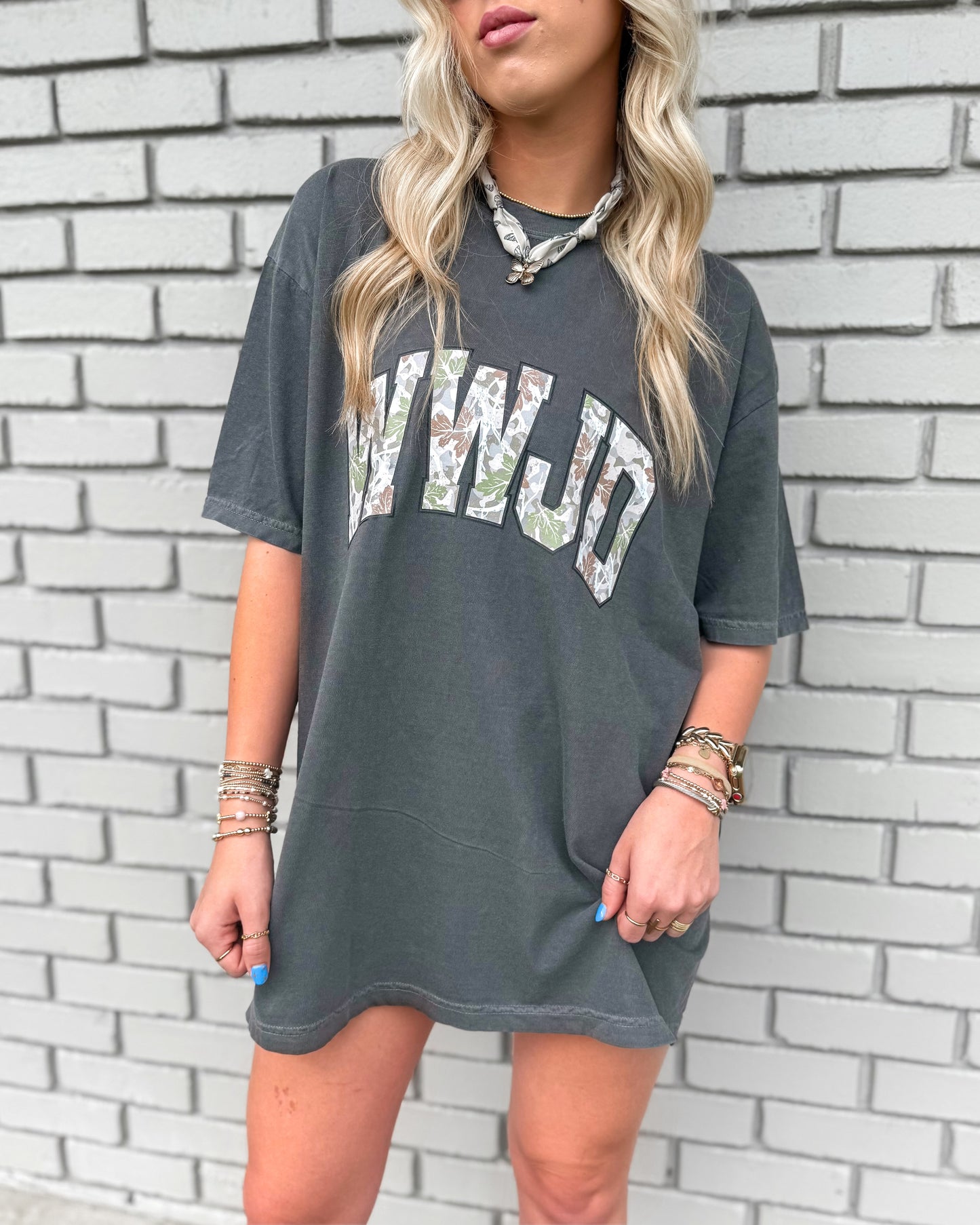 WWJD Camo Tee