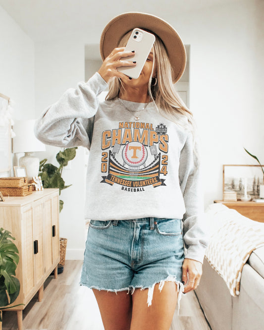 (PRE-ORDER) Ash Vintage TN Baseball Sweatshirt