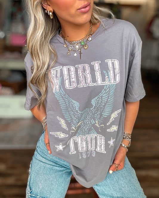 Sleet World Tour Eagle Tee