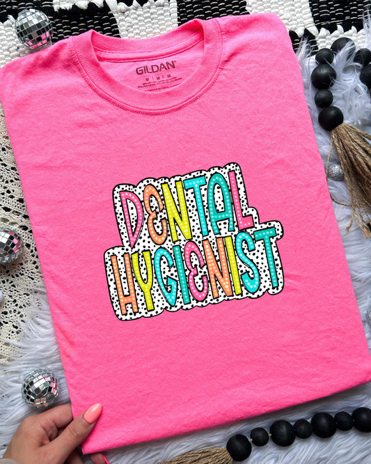 Polka Dental Hygienist Tee (PRE-ORDER)