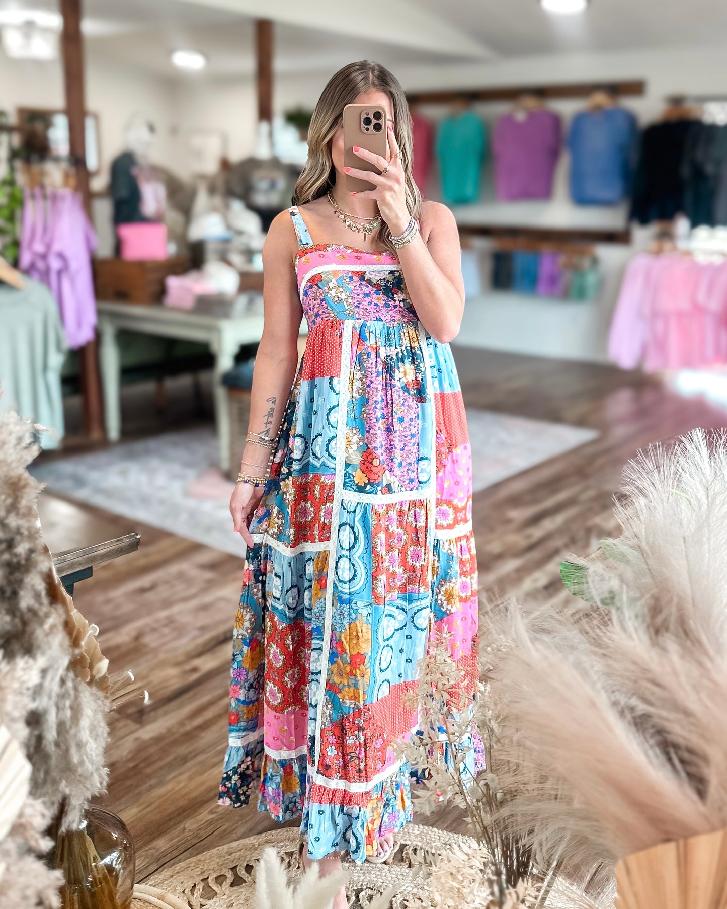 Piece Of Me Patchwork Maxi