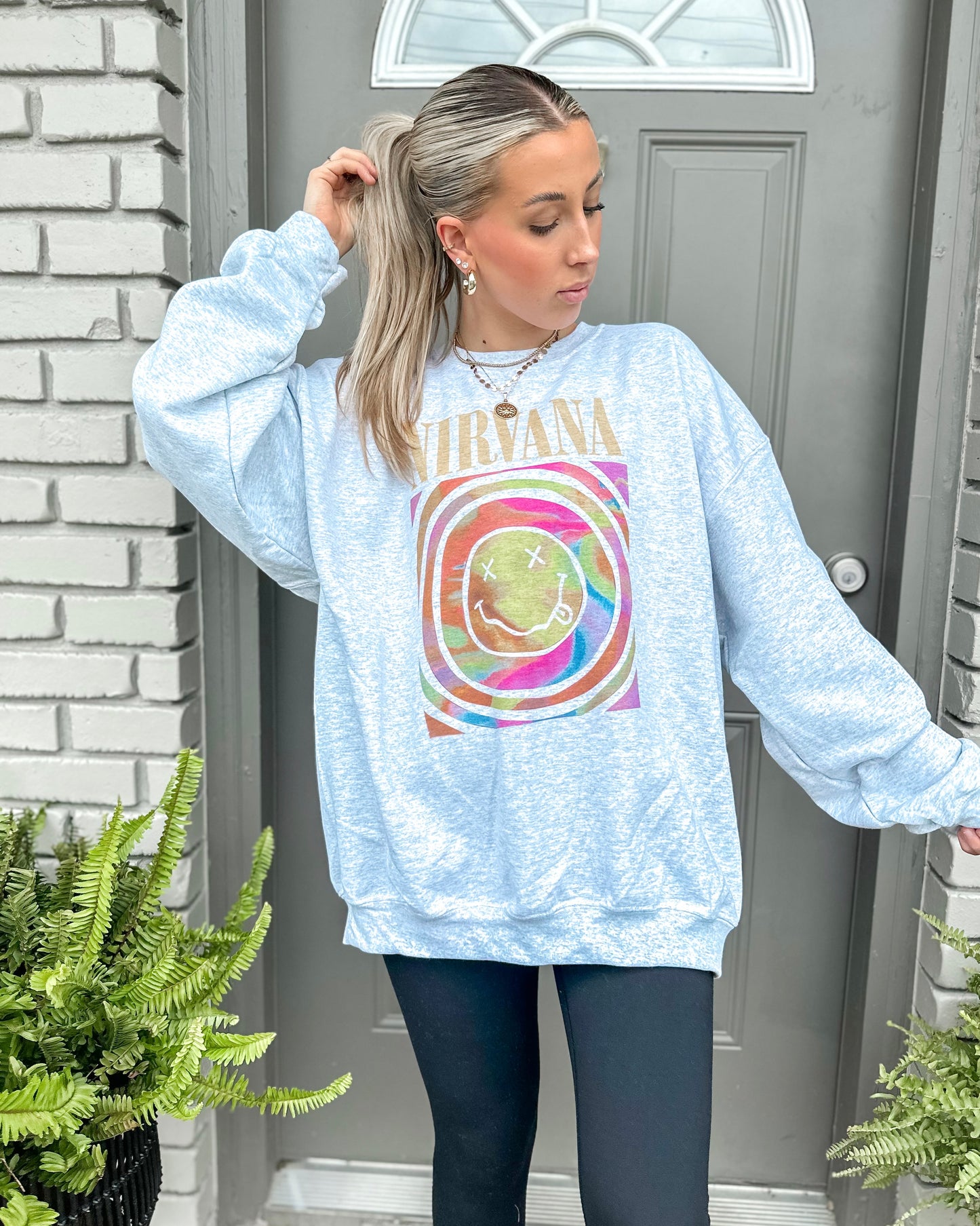 Rock & Roll Tie Dye Sweatshirt (PRE-ORDER)