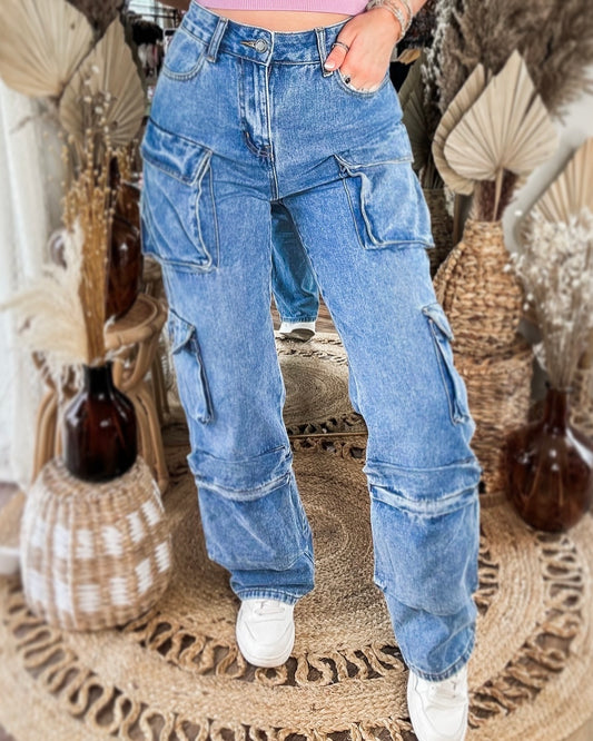 5 Pocket Cargo Jeans