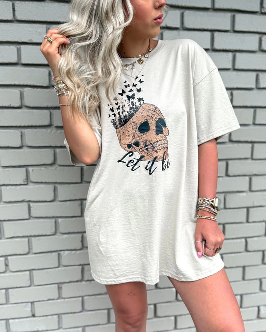 $15 Let It Be Skull Tee (PRE-ORDER)
