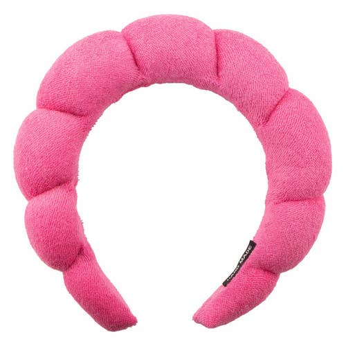 CALA Spa Bubble Puffy Headband and Wristband Set: Mint