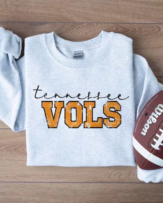 Ash Tennessee Vols Sweatshirt (PRE-ORDER)