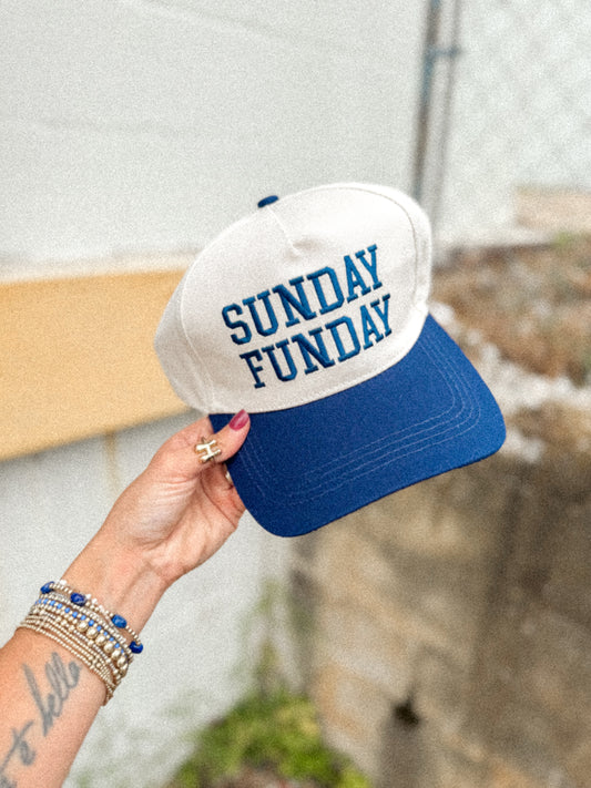Sunday Funday Trucker Hat (Navy)