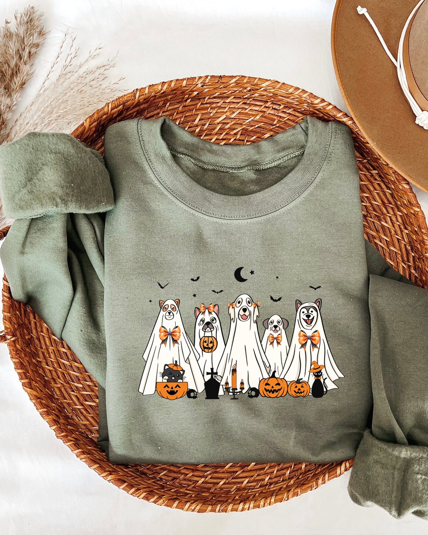 Trick or Treat Dog Sweatshirt (PRE-ORDER)