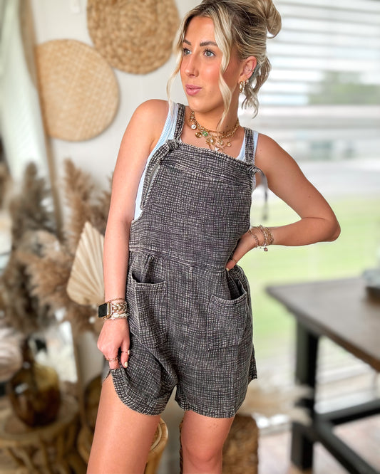 Easy Does It Gauze Overalls