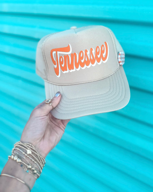 Tennessee Game Day Trucker Hat (Tan)