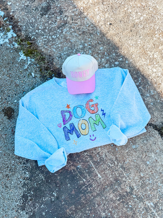Ash Dog Mom Doodle Sweatshirt (Pre-Order)