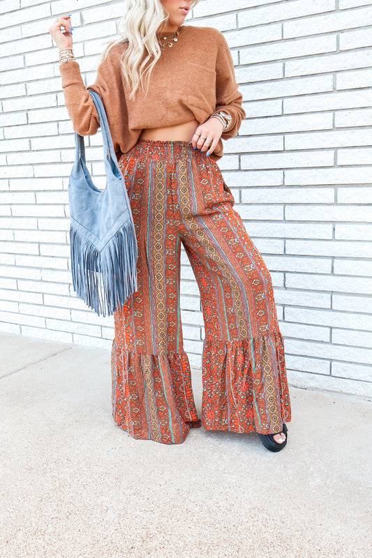 Fall Vibes Palazzo Pants