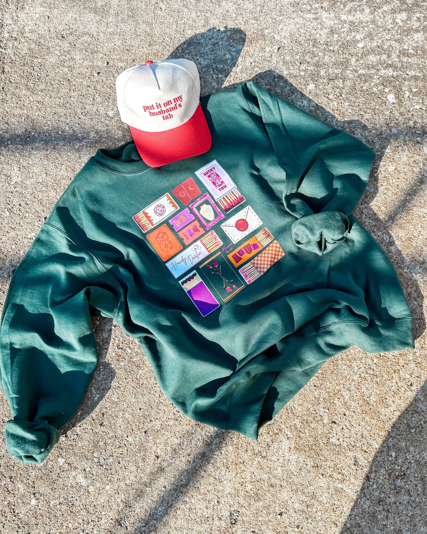 Forest Match Box Sweatshirt (Pre-Order)